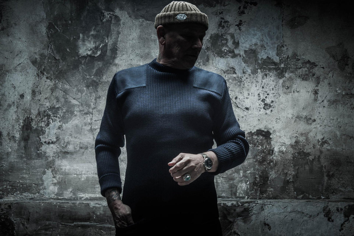 LE PULL COMMANDO INDIGO