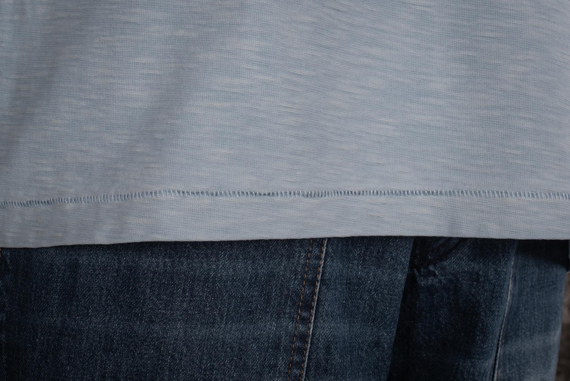 LE TRICOT FLEURS DE BAGNE "Fatalitas" Light Blue