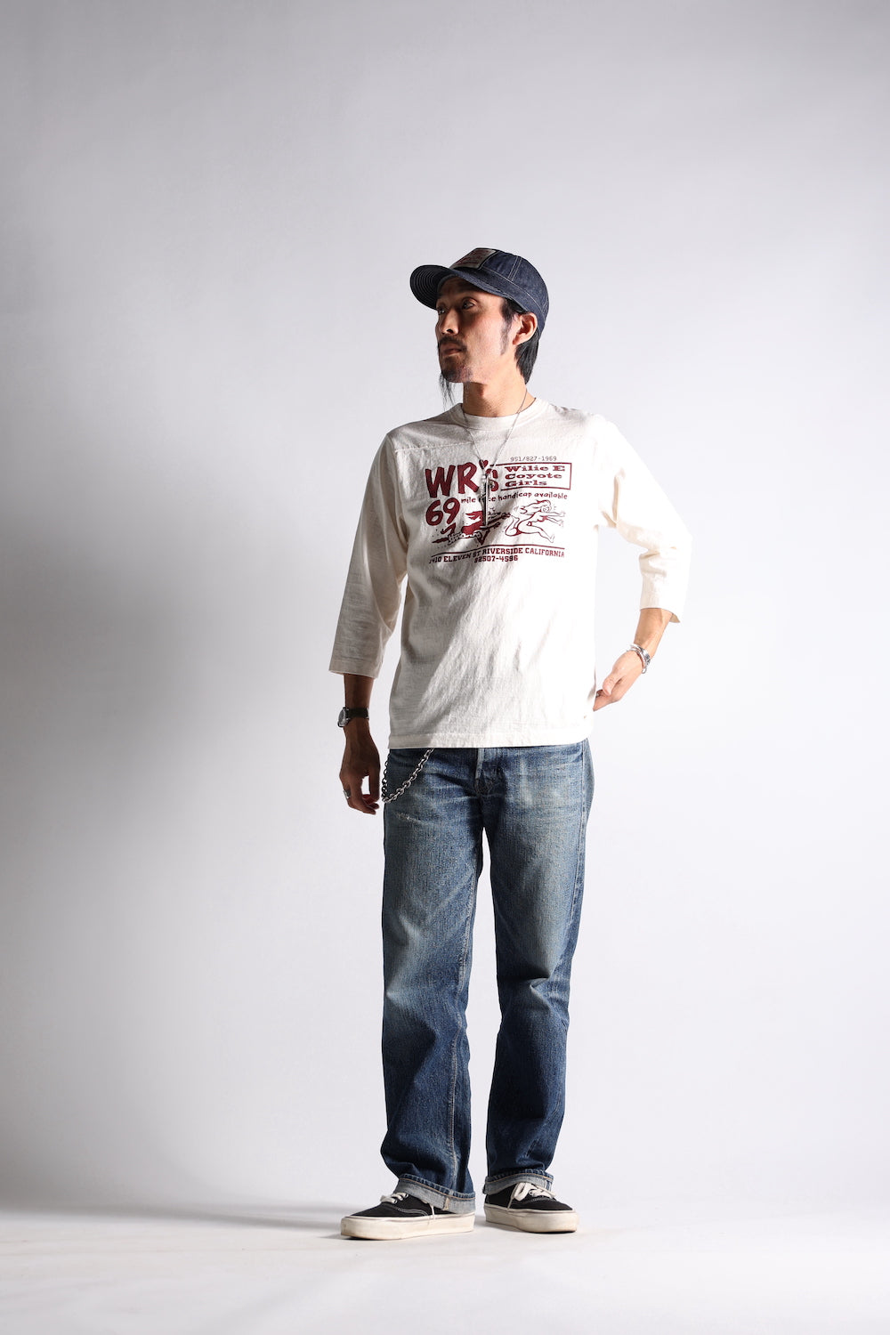 VINTAGE FOOTBALL TEE-1: WR´S 69