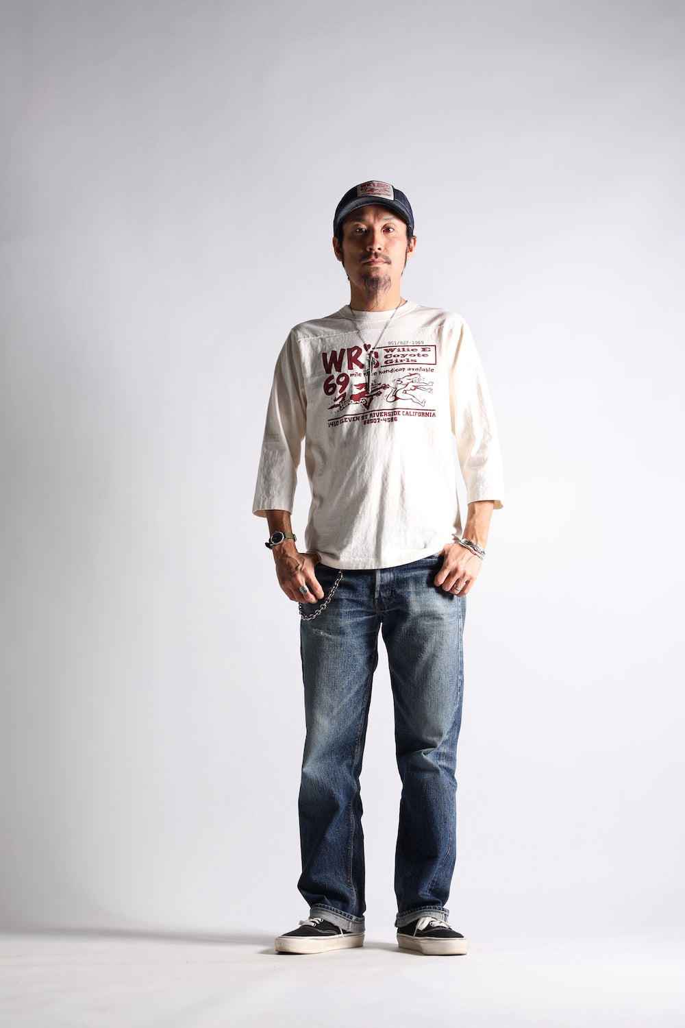 VINTAGE FOOTBALL TEE-1: WR´S 69