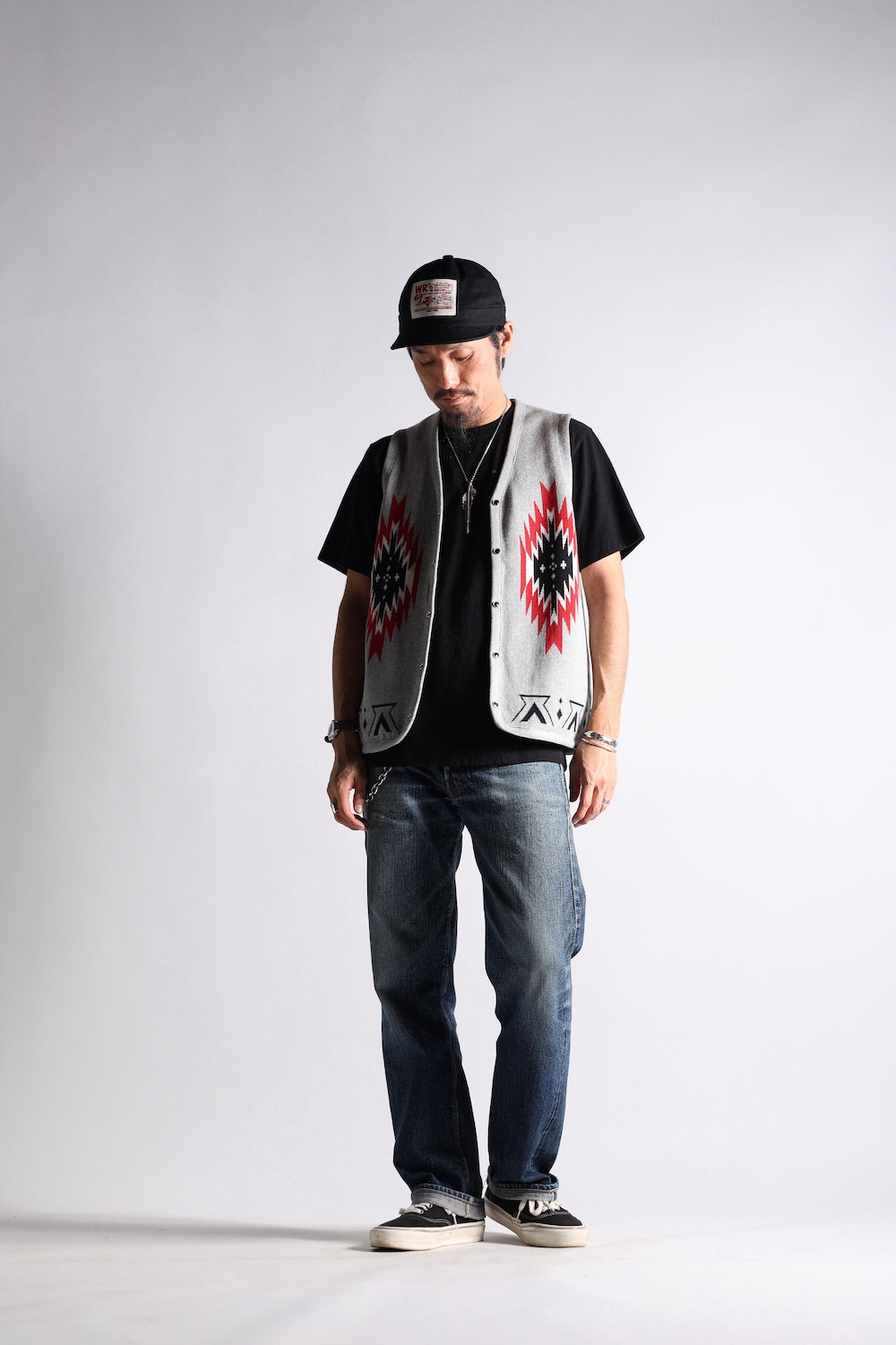 NGT NATIVE VEST GRY