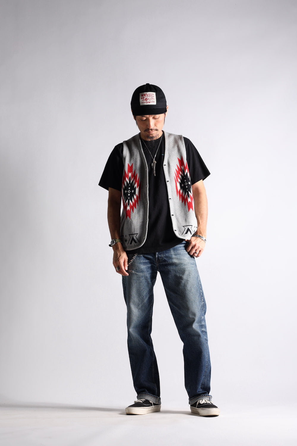 NGT NATIVE VEST GRY