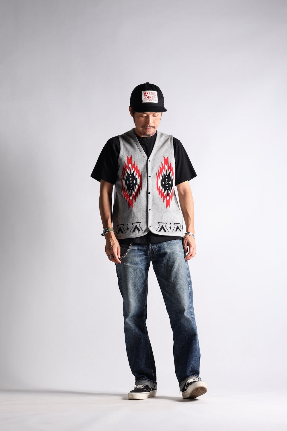 NGT NATIVE VEST GRY