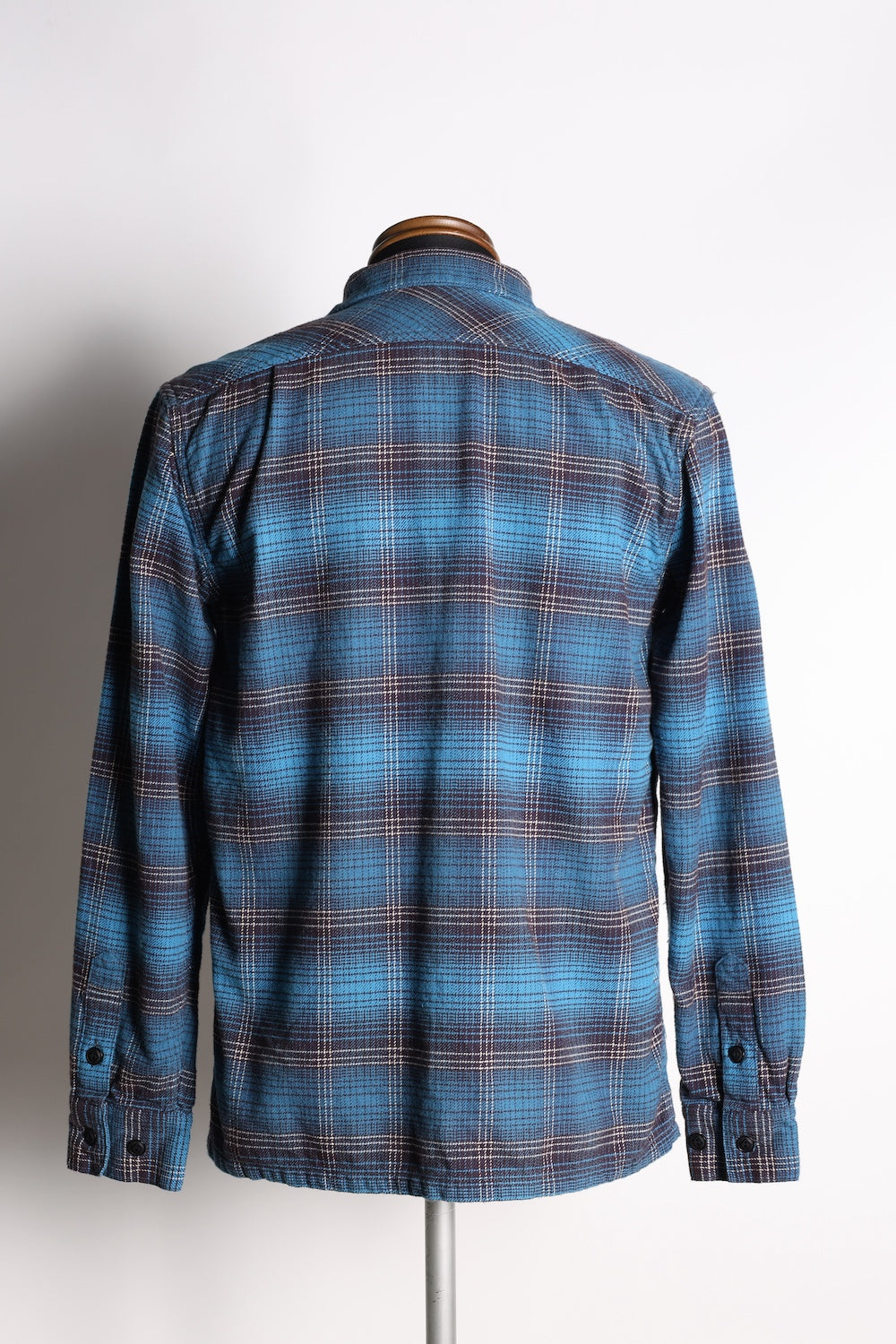 NAVY WORK SHIRTS BLUE CHK