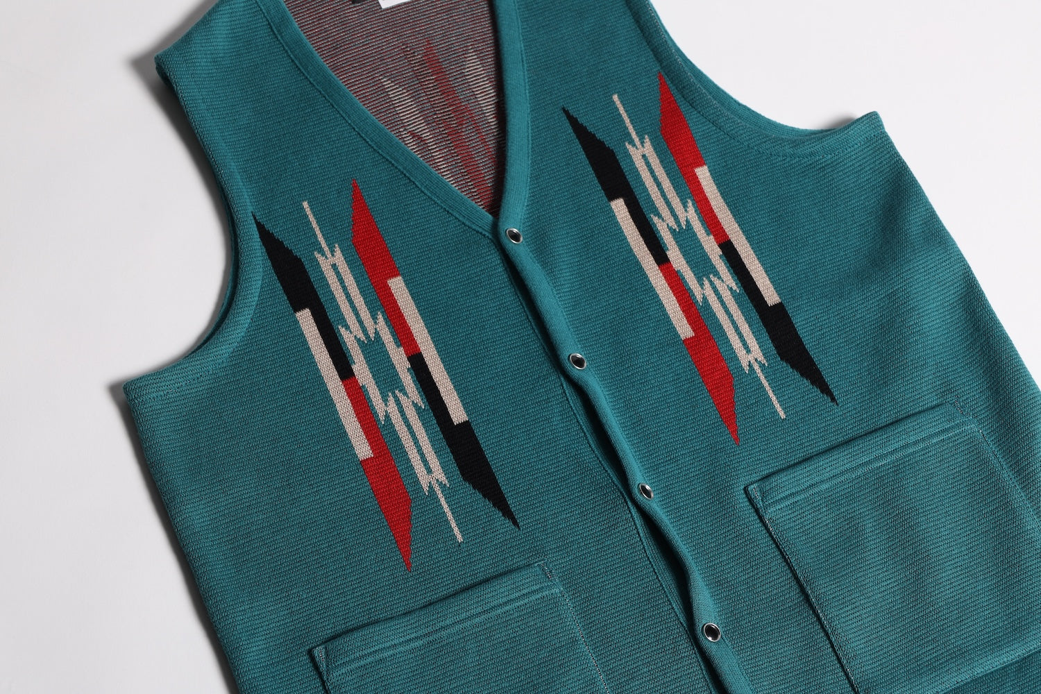 NGT NATIVE VEST TURQUOISE
