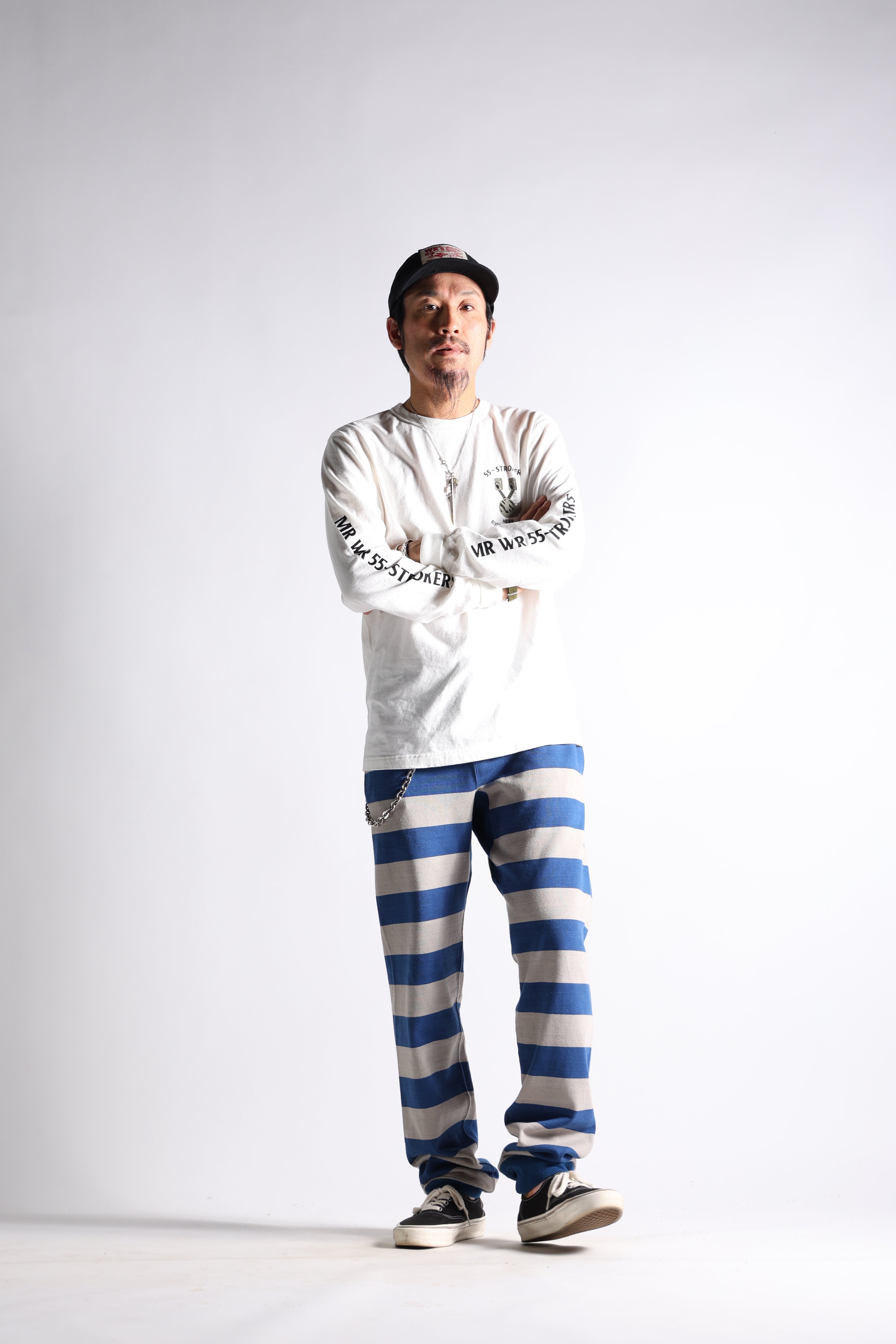 HEAVY BORDER PANTS