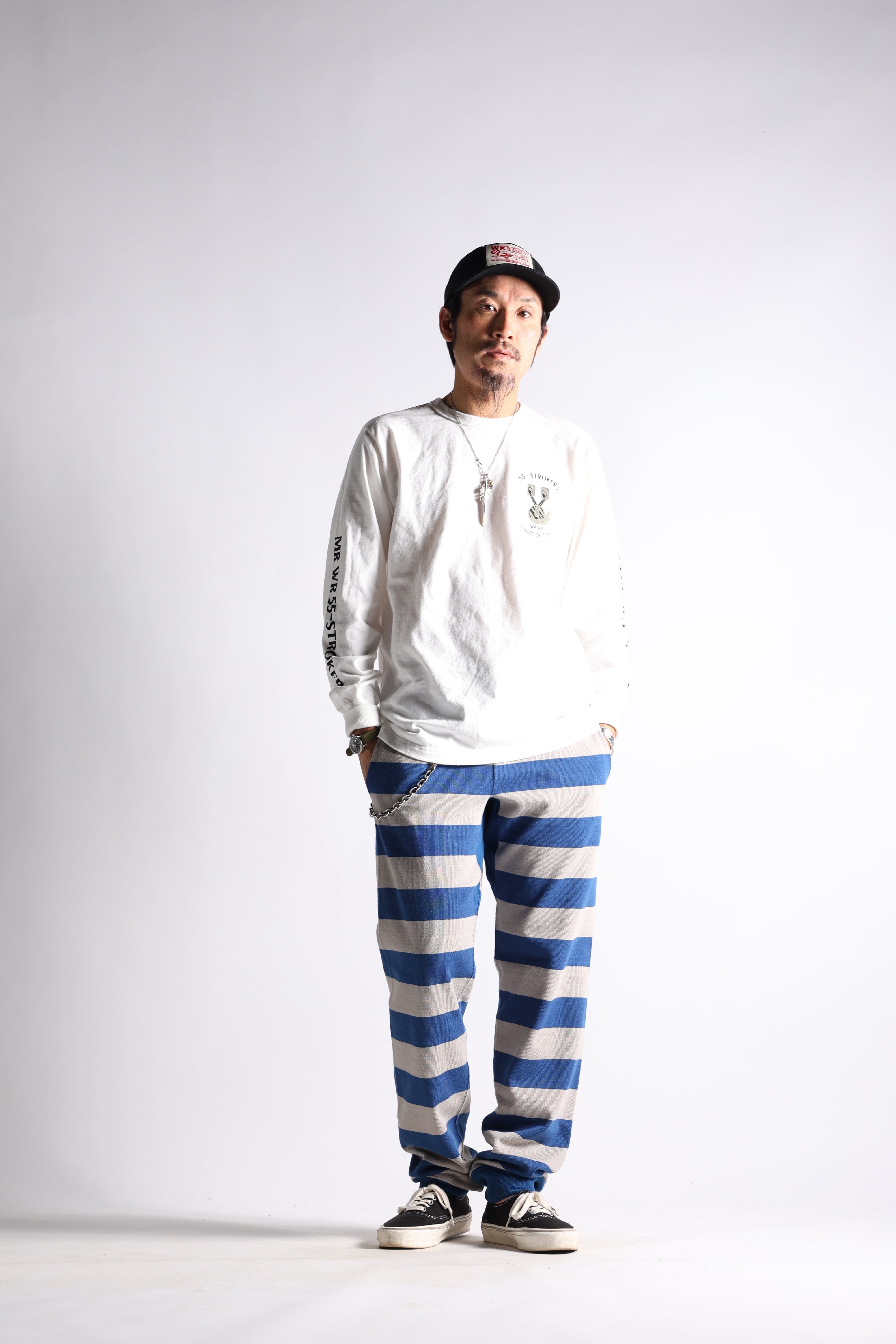 HEAVY BORDER PANTS