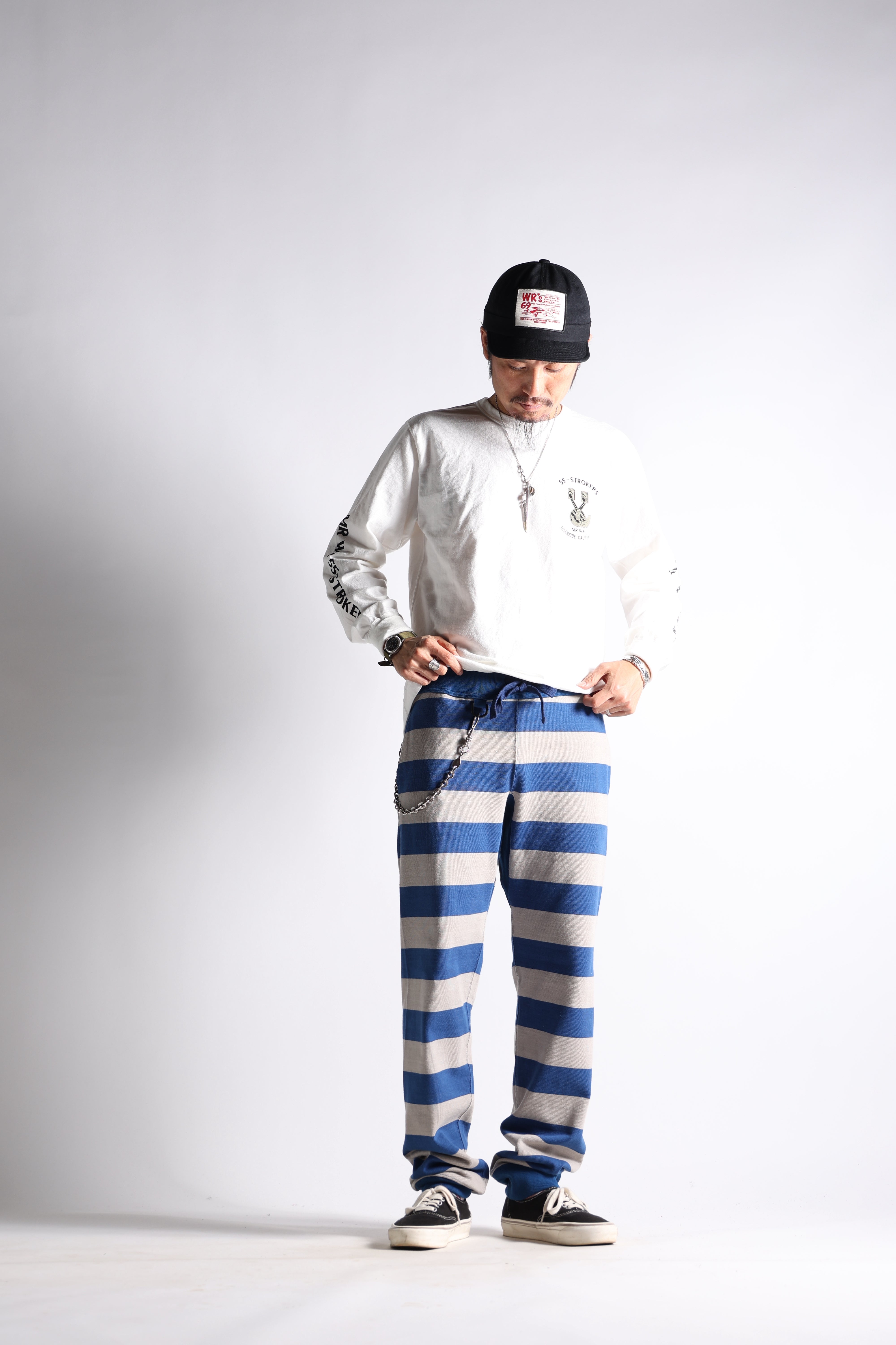 HEAVY BORDER PANTS