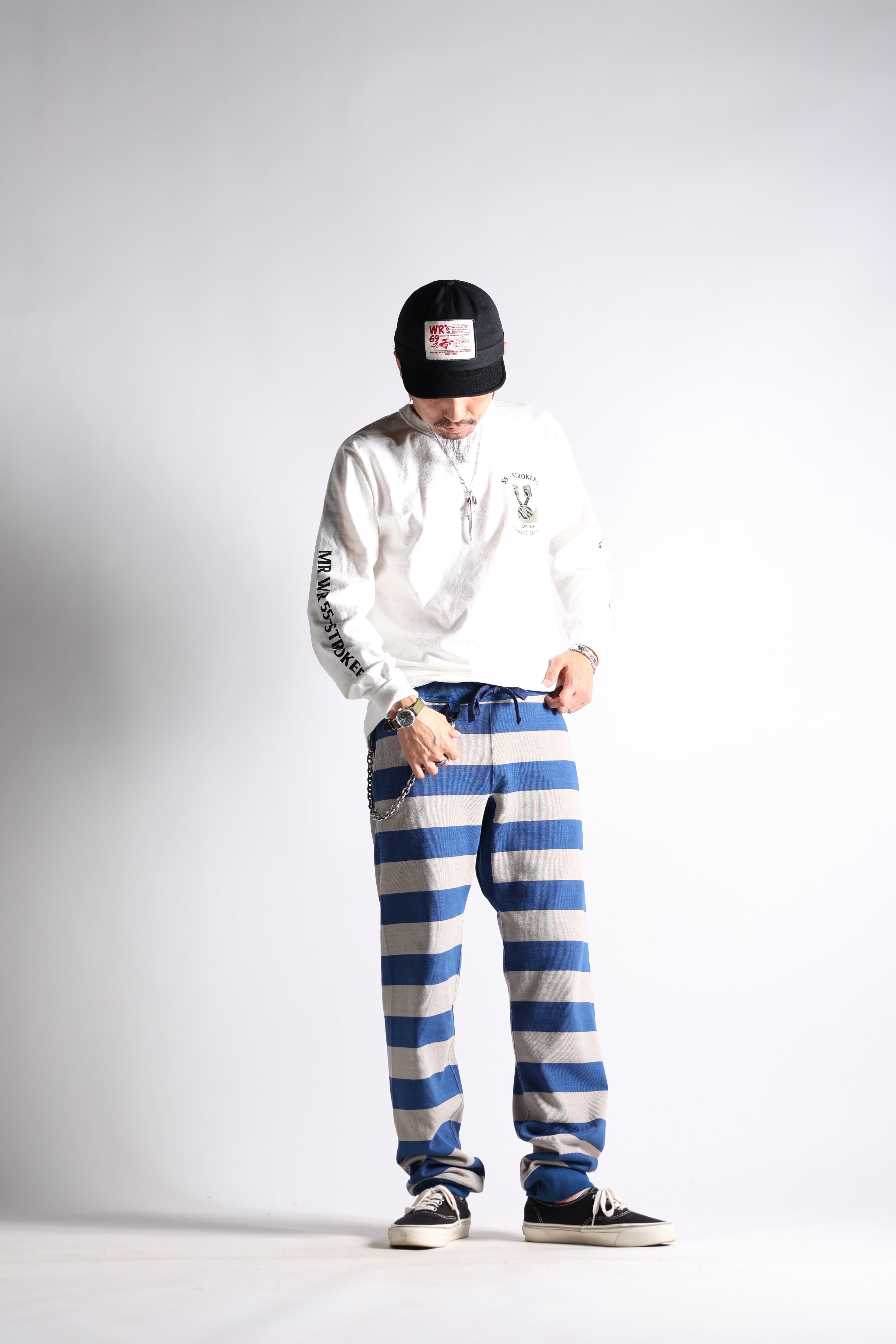 HEAVY BORDER PANTS