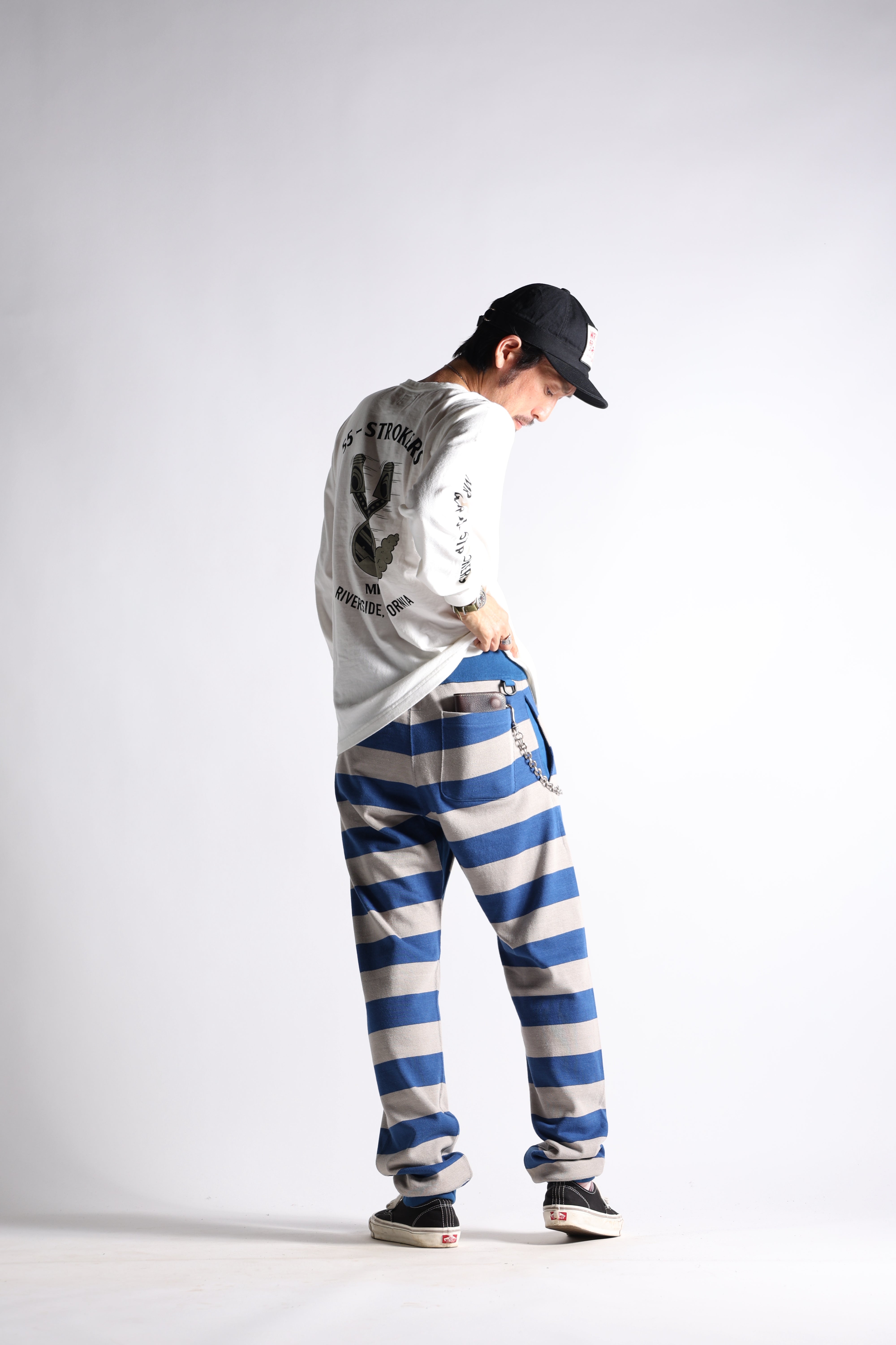 HEAVY BORDER PANTS