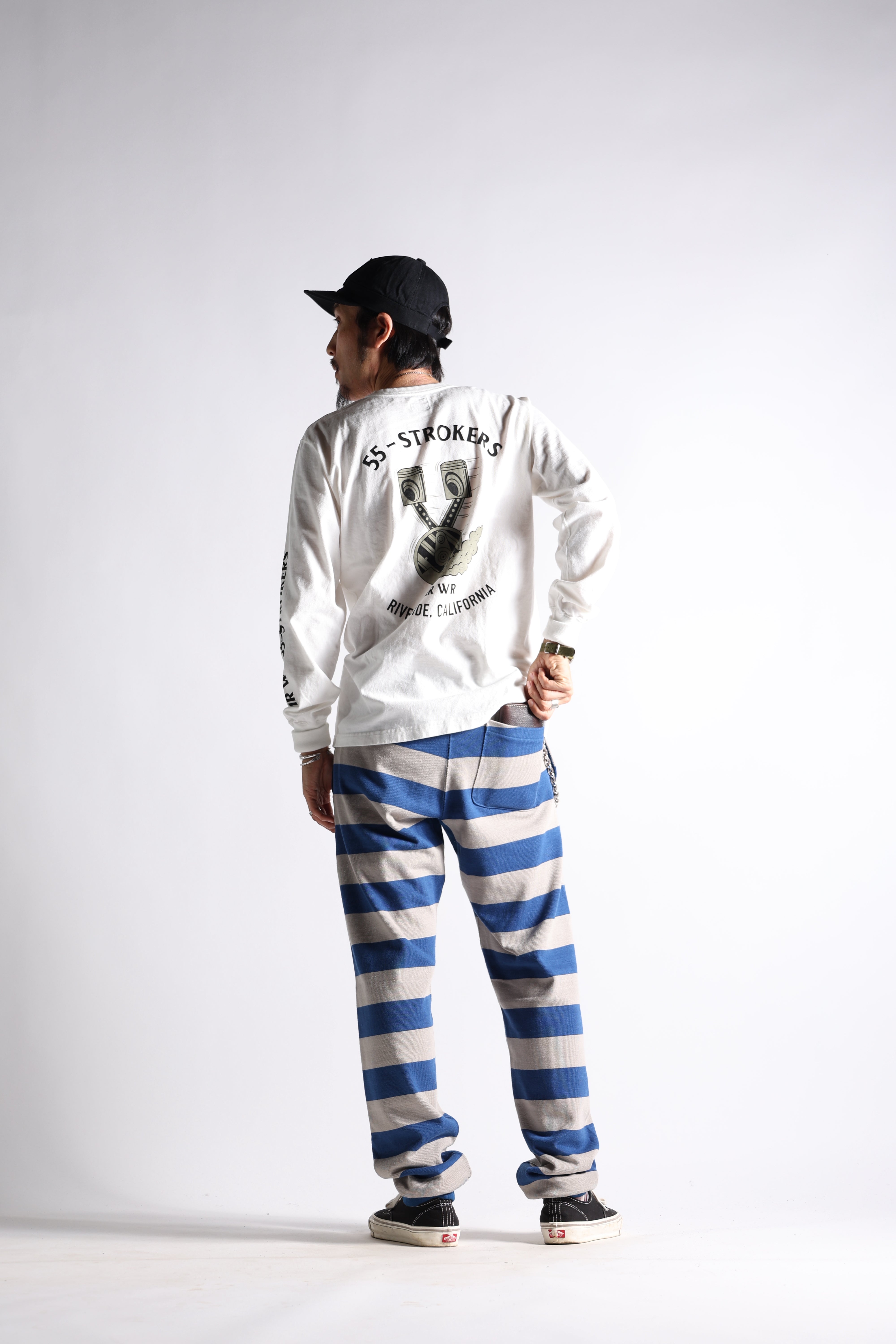 HEAVY BORDER PANTS