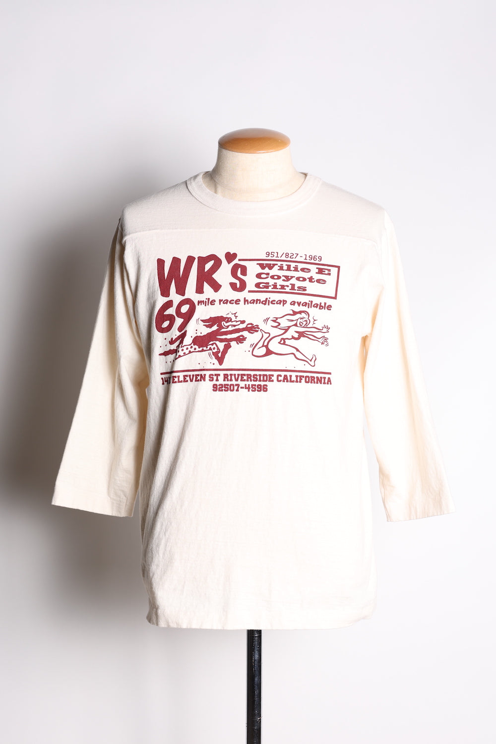 VINTAGE FOOTBALL TEE-1: WR´S 69