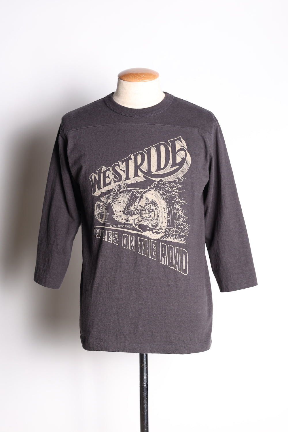 VINTAGE FOOTBALL TEE-2: NO PUBLIC