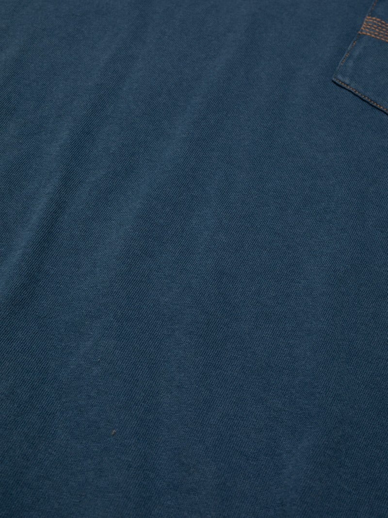 Ricky Pocket T-Shirt Washed Blue