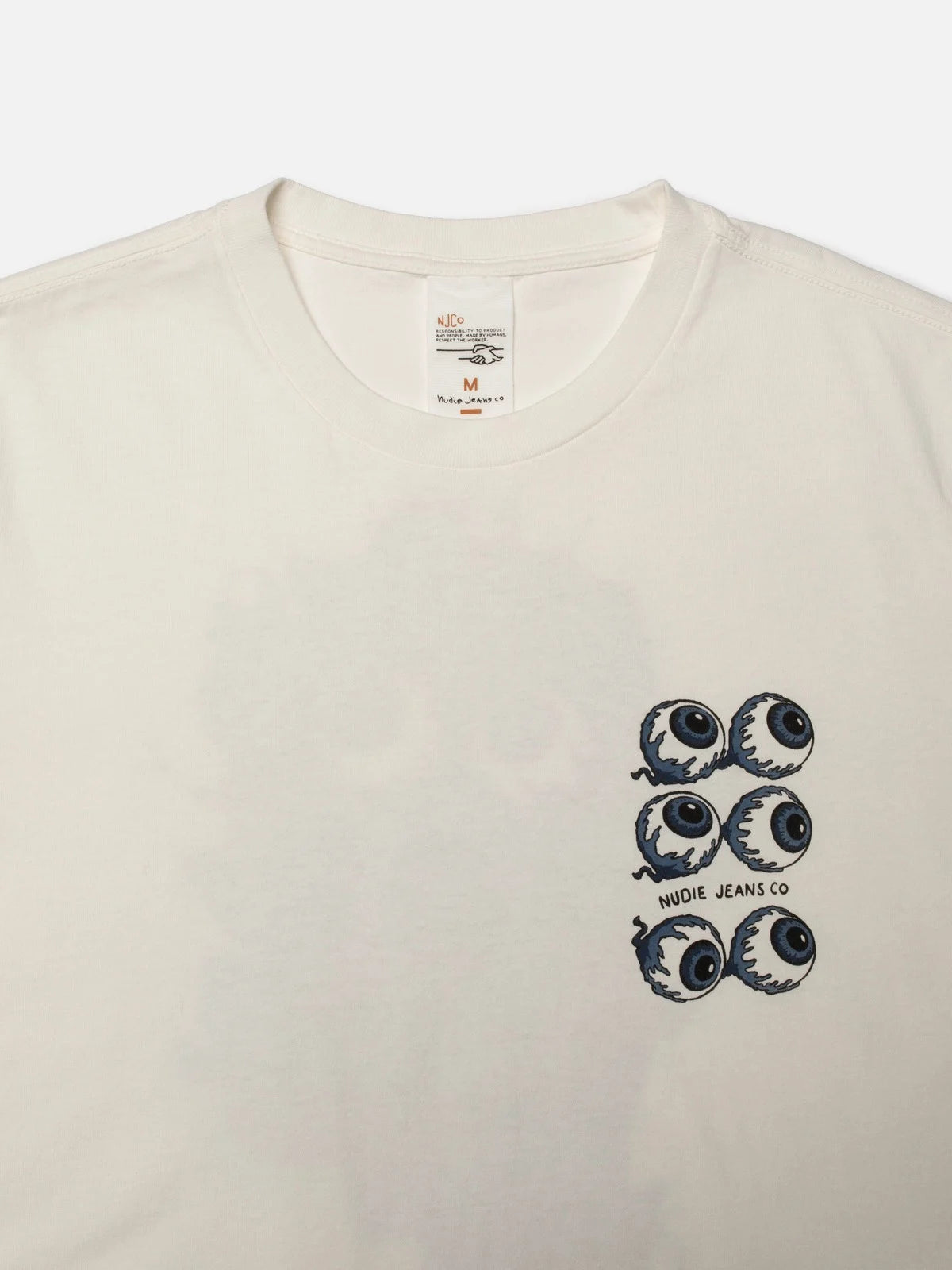 ROY T-SHIRT WALL CRACK CHALK WHITE