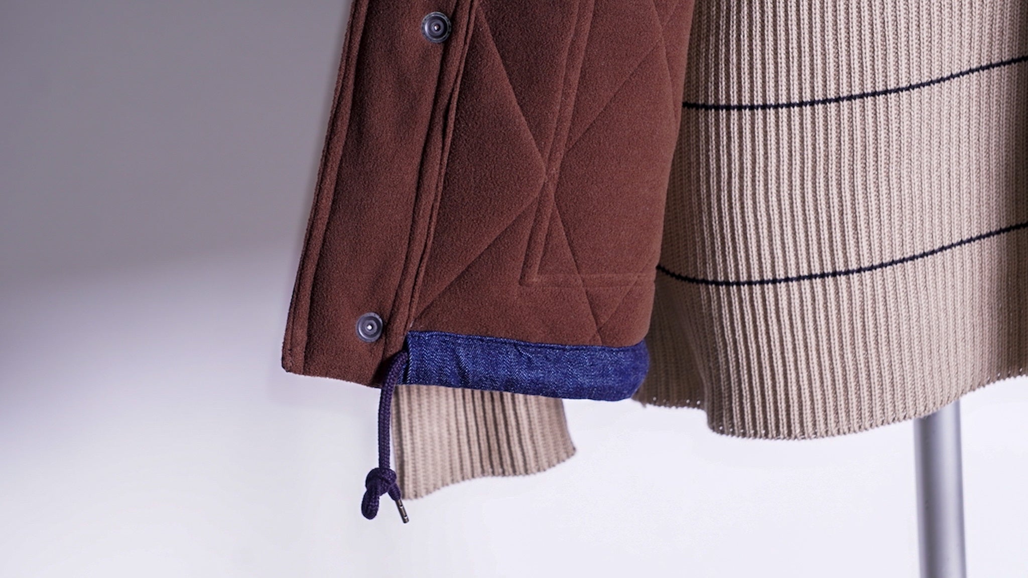 MID VENTILE VEST BLUE DENIM