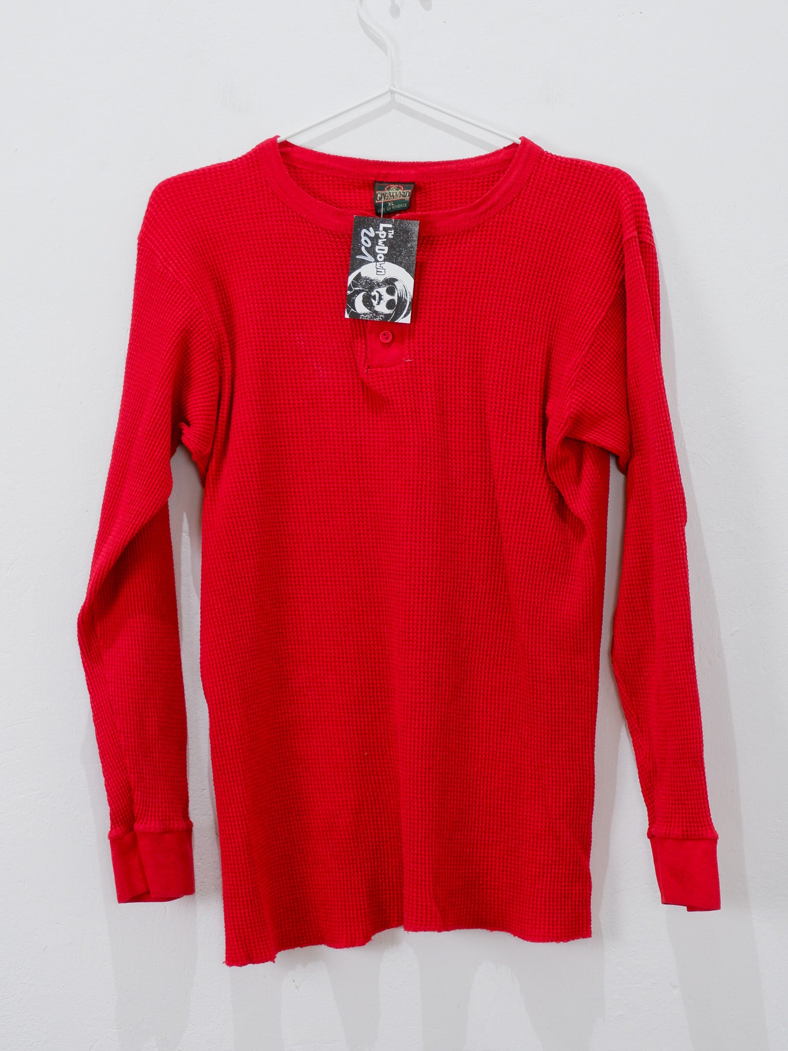 VINTAGE WAFFLE SHIRT #201 Size XL