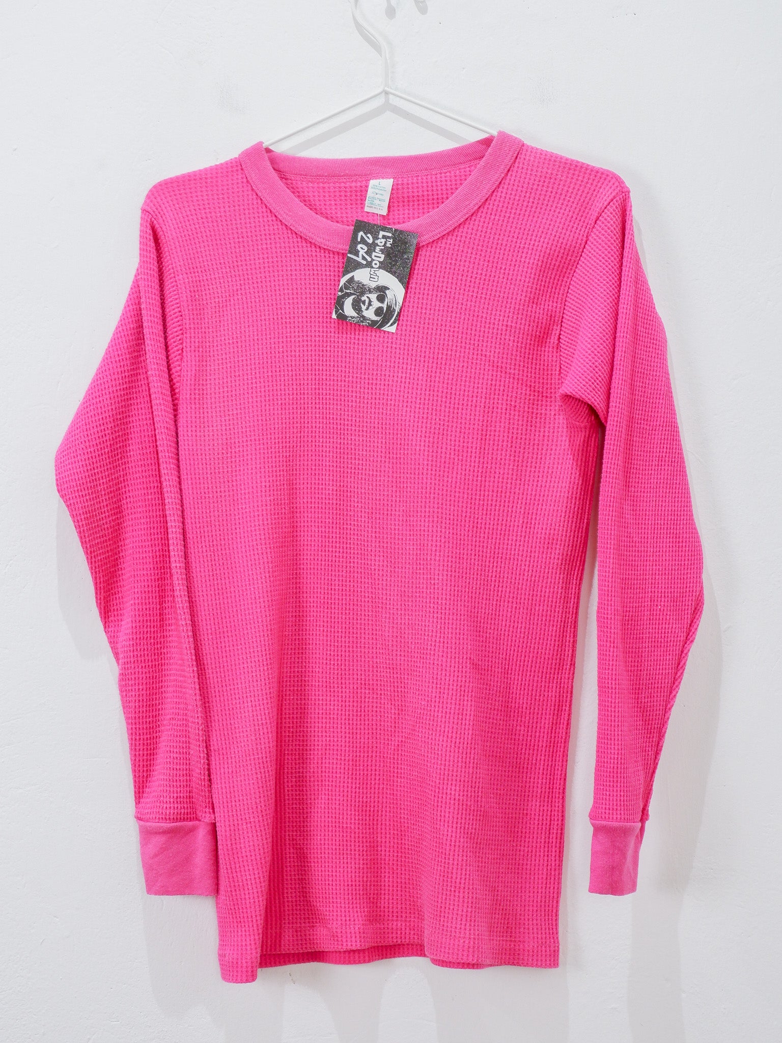 VINTAGE WAFFLE SHIRT #204 Size L
