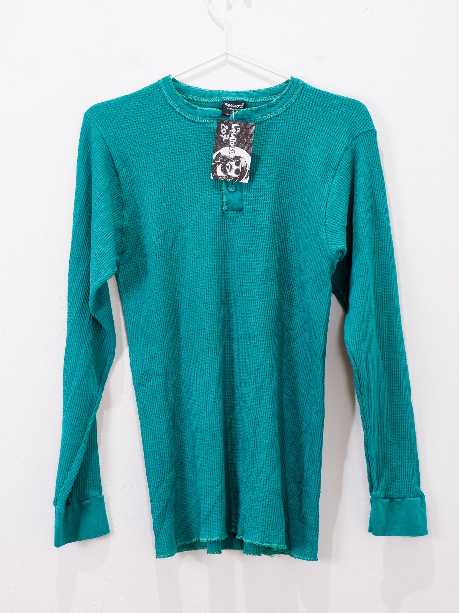 VINTAGE WAFFLE SHIRT #207 Size L