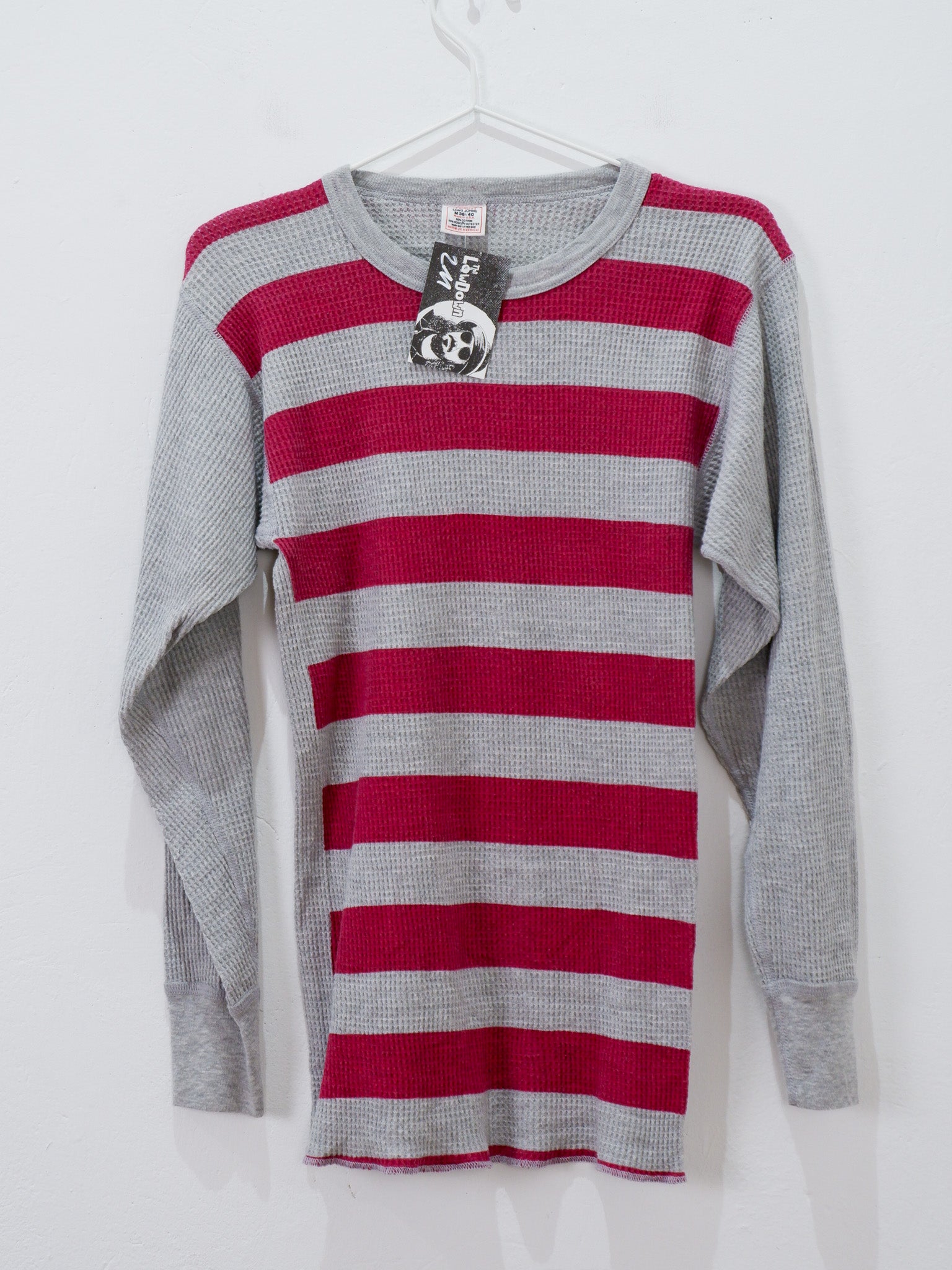 VINTAGE WAFFLE SHIRT #211 Size M