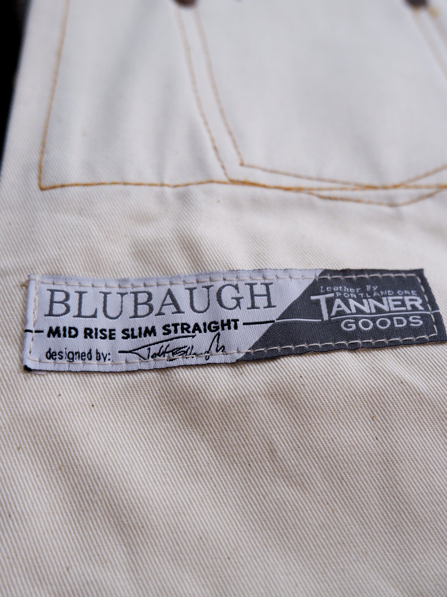 The BLUBAUGH Jeans 14.5oz NEW