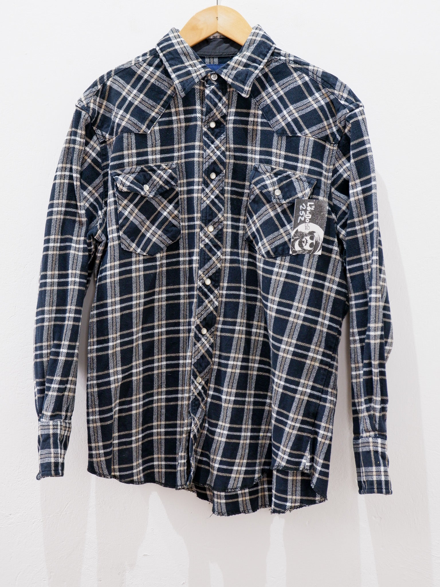 VINTAGE FLANNEL SHIRT #252 Size L