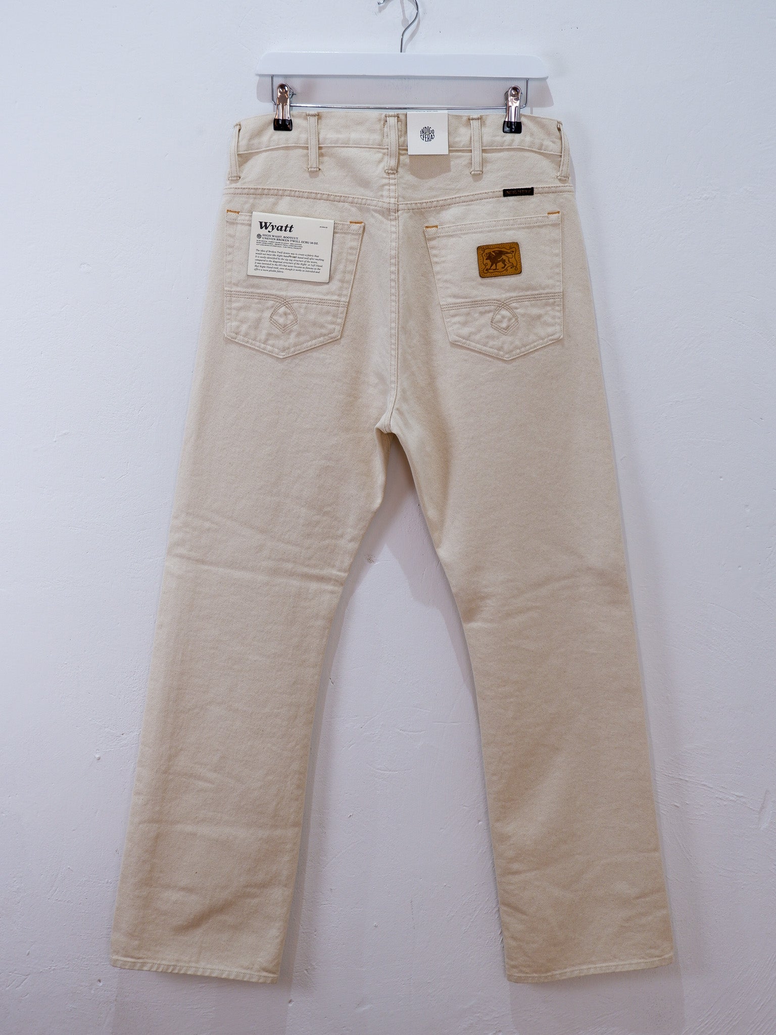 WYATT Bootcut Ecru
