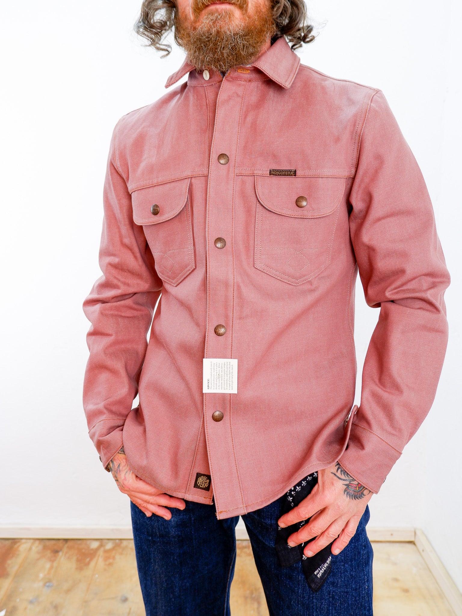 COPELAND Denim Jacket Pink