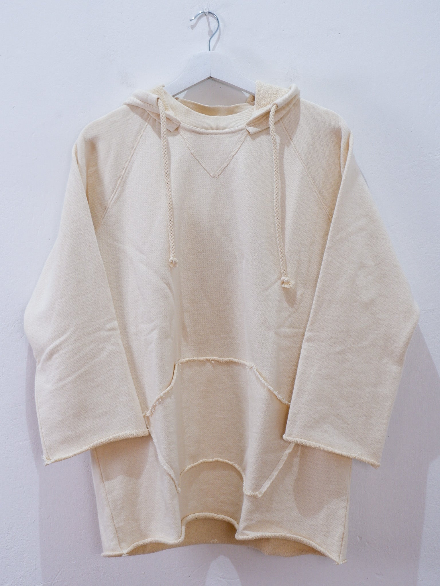 BOXING  HOODED  SWEATSHIRT 3/4 SLEEVES "BASIC VINTAGE"