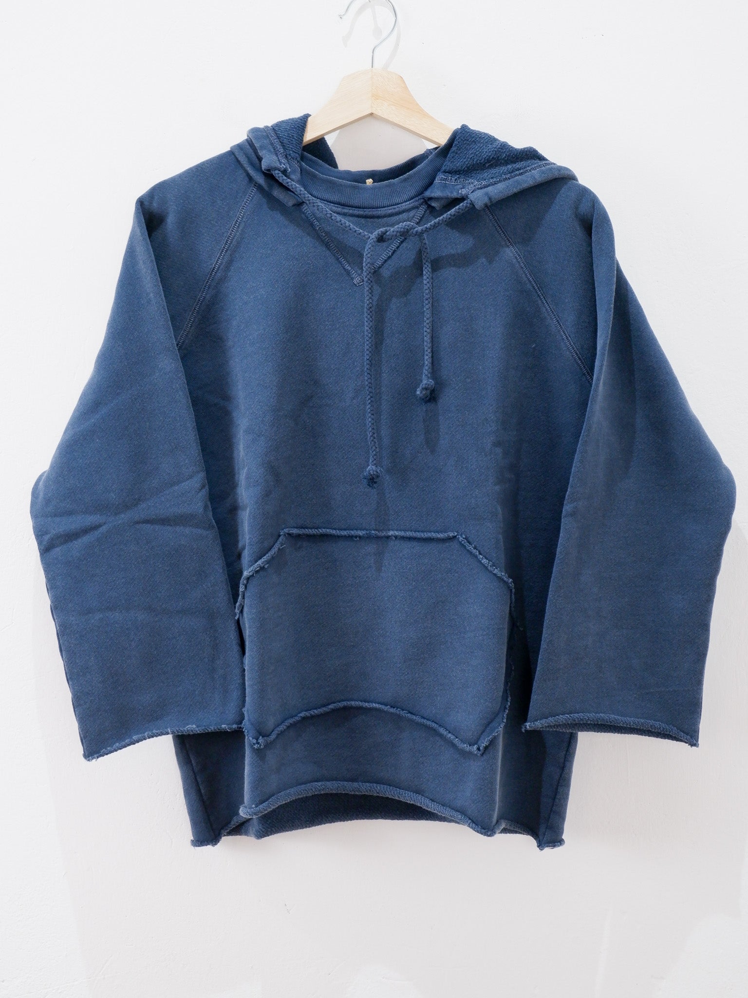 BOXING HOODED SWEATSHIRT 3/4 SLEEVES "BASIC VINTAGE"