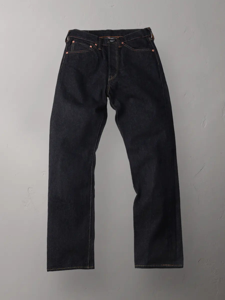 FN-3004 Wide Tapered Jeans/One Wash