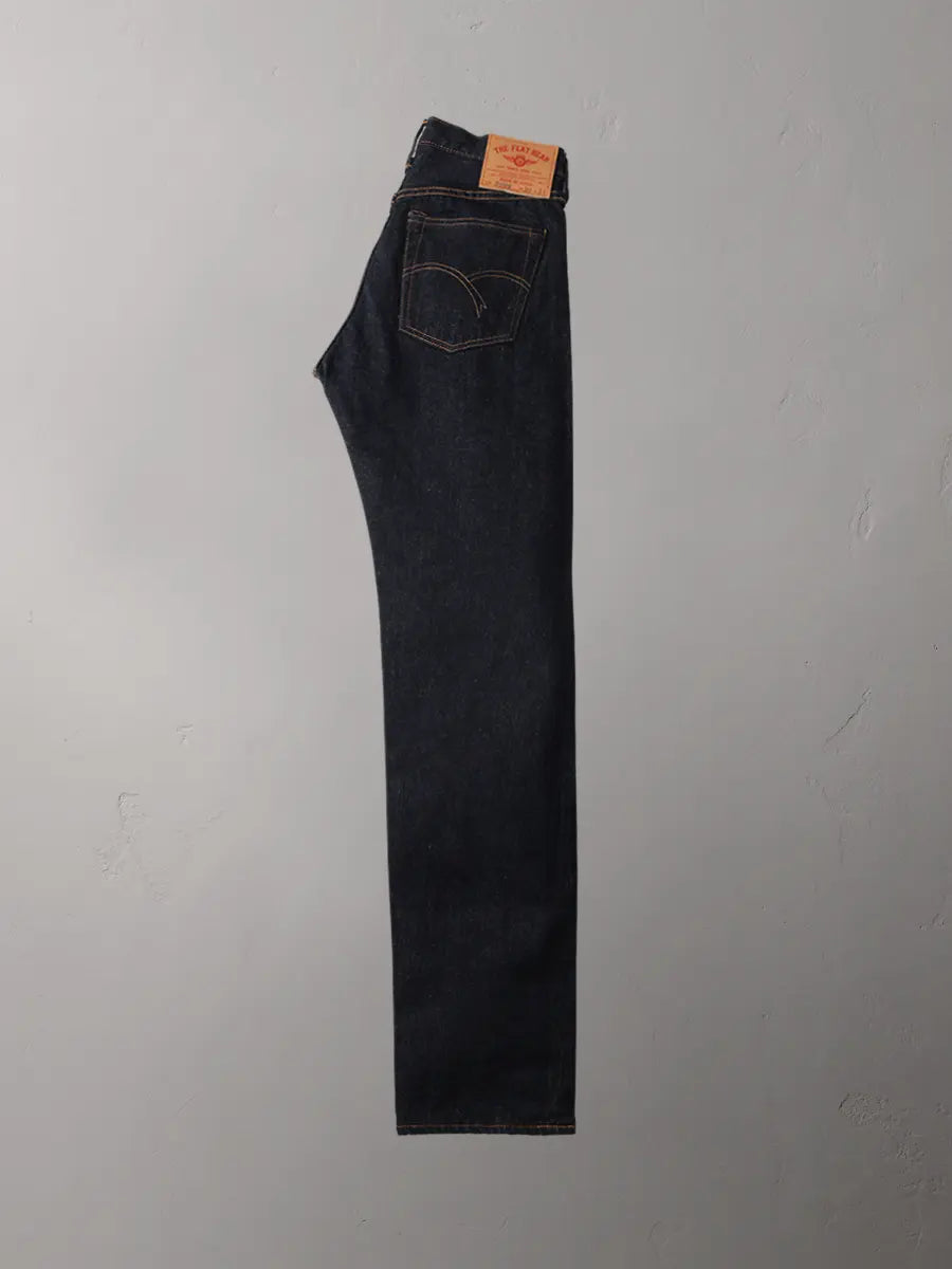 FN-3009 Straight Tapered Jeans/Shrink to Fit