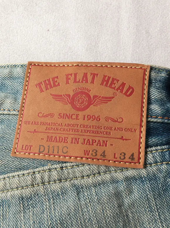 FN-D111C 14.5 oz Wide Straight Jeans