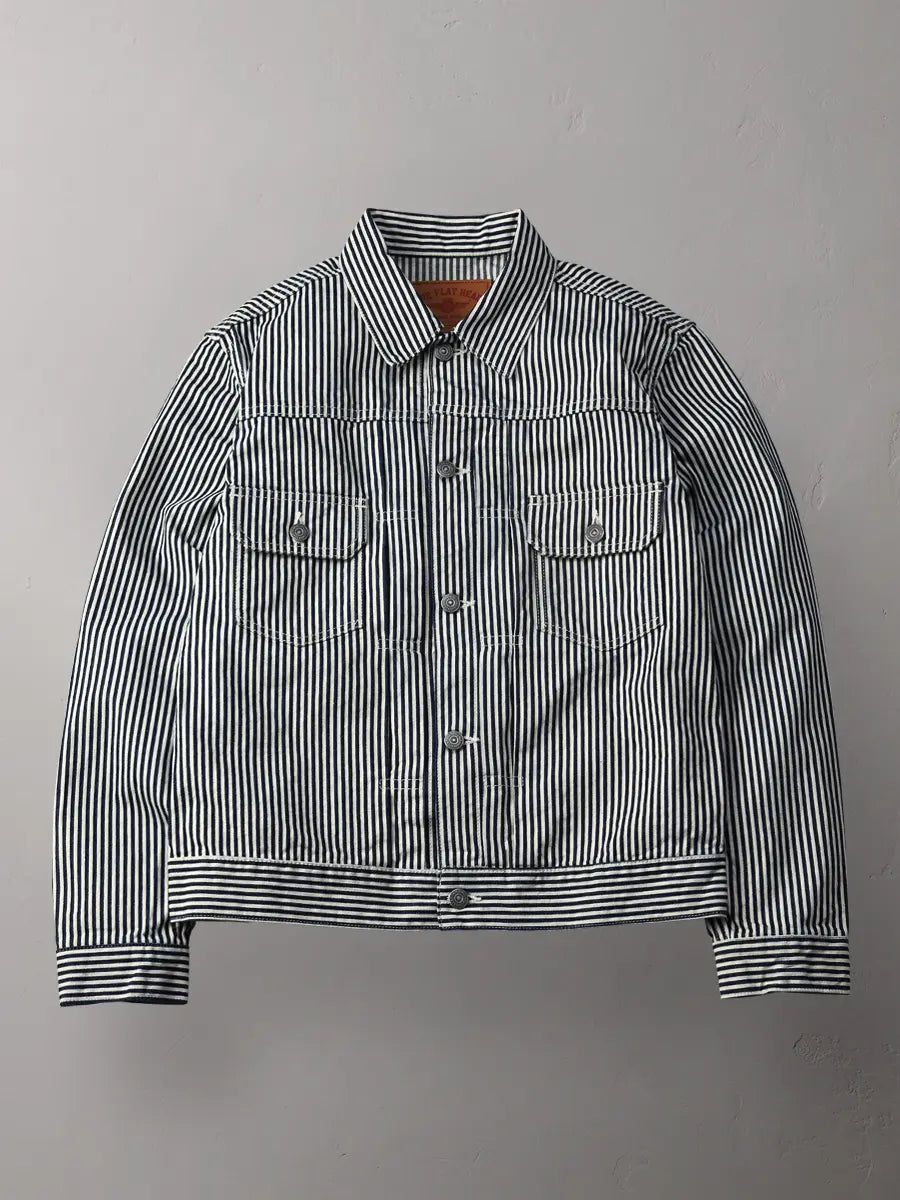 JACKET - 10.2oz HICKORY JACKET #FN-OJ-D801