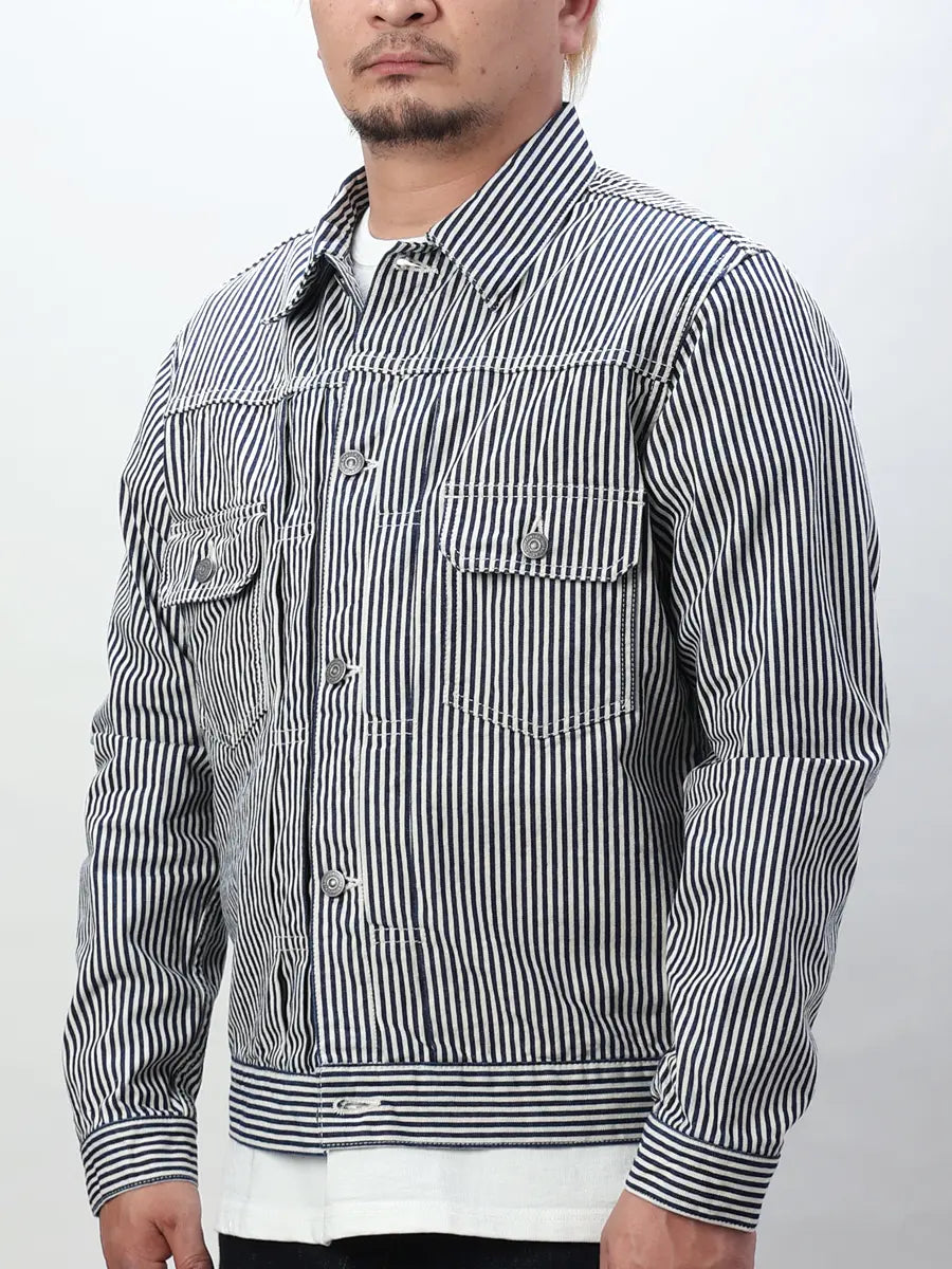 JACKET - 10.2oz HICKORY JACKET #FN-OJ-D801