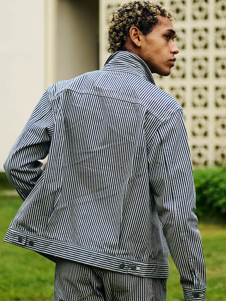 JACKET - 10.2oz HICKORY JACKET #FN-OJ-D801