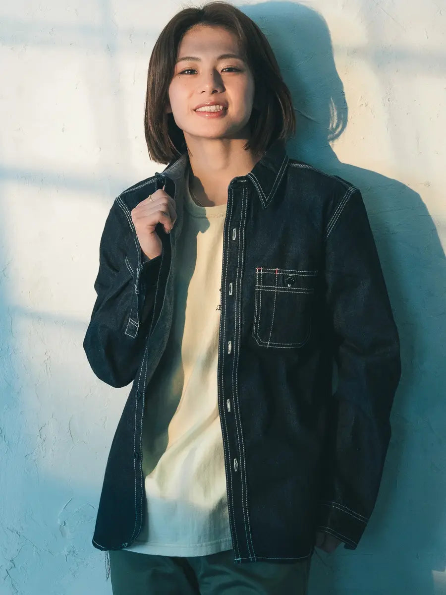 Denim Work Shirt #FN-SDK-301L