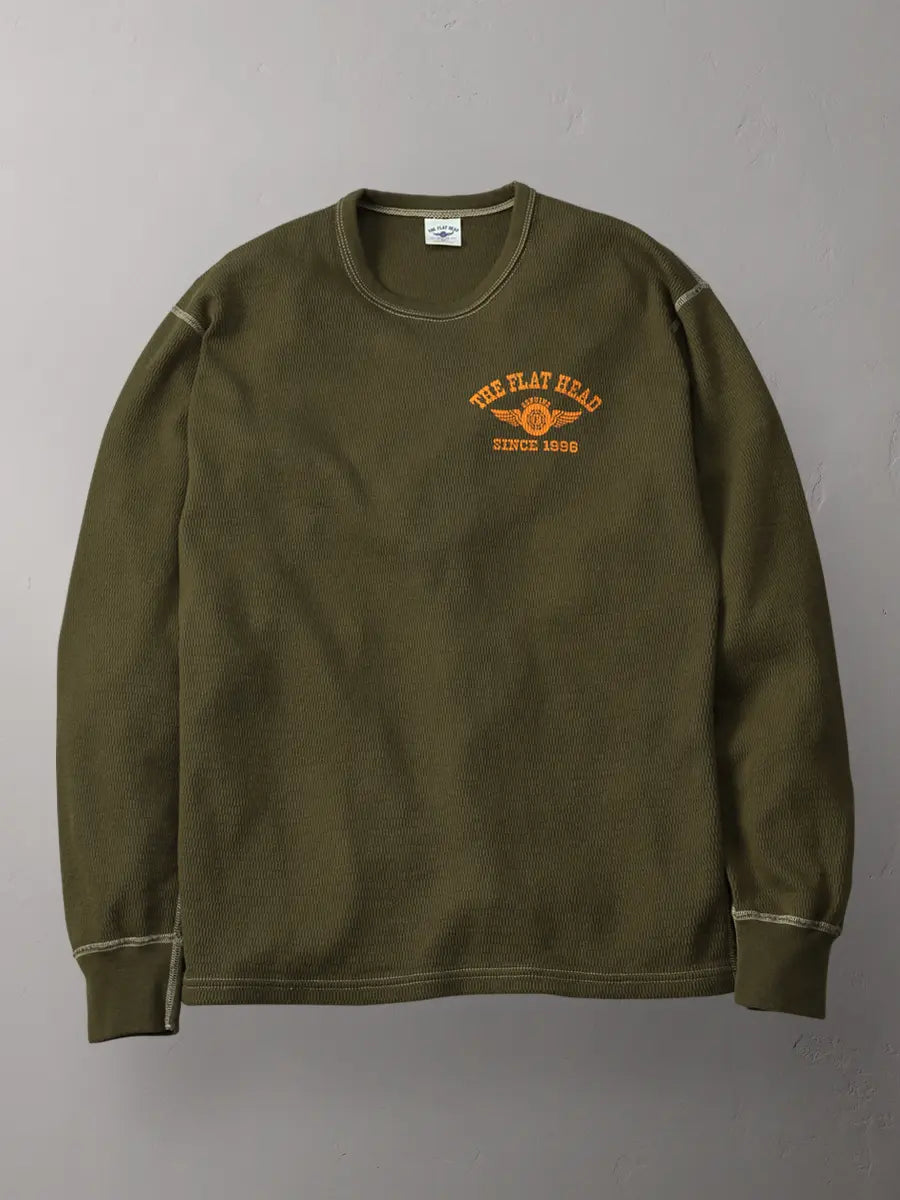 THERMAL L/S T-SHIRT - FLYING WHEEL #FN-THL-203