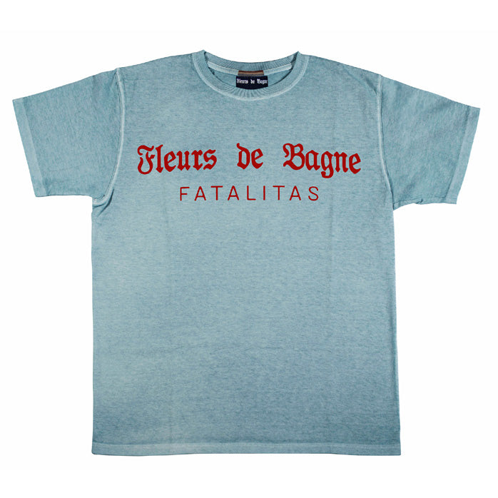 LE TRICOT FLEURS DE BAGNE "Fatalitas" Light Blue