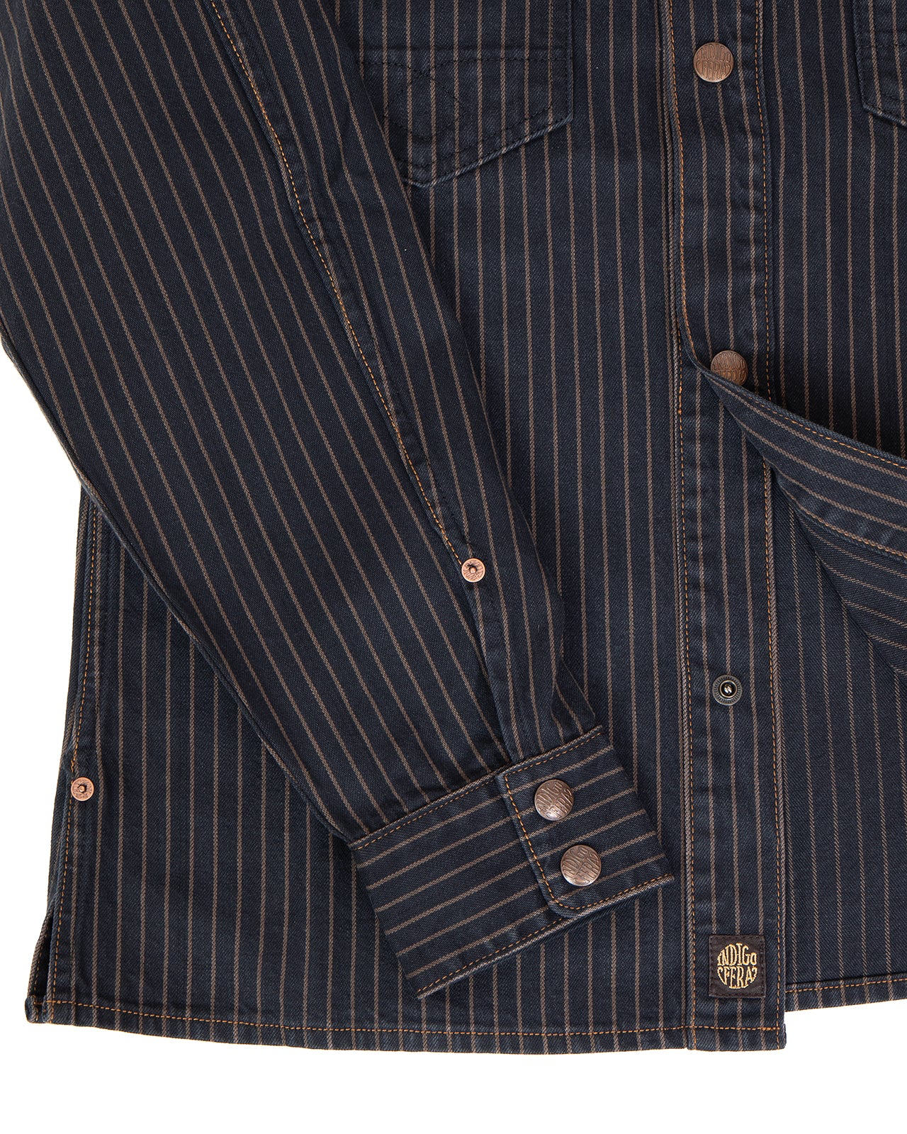 COPELAND SHIRT "Sable Stripe"
