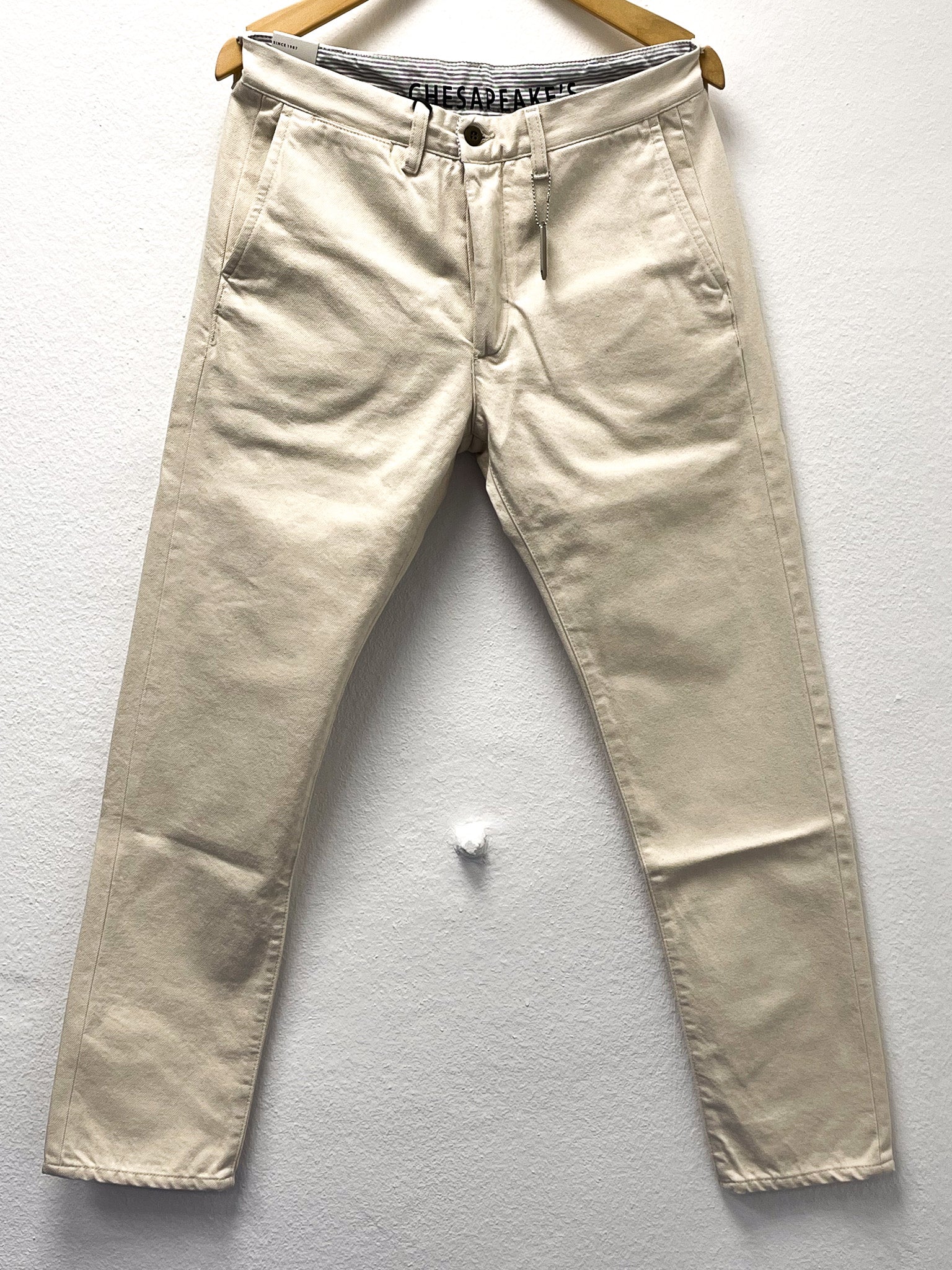 DENIM SELVEDGE Chino PROVIDENCE ECRUE
