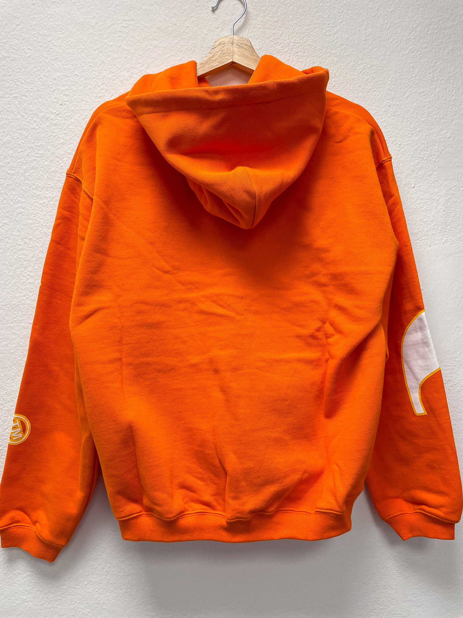 LOGO HOODED SWEATSHIRT - Orange