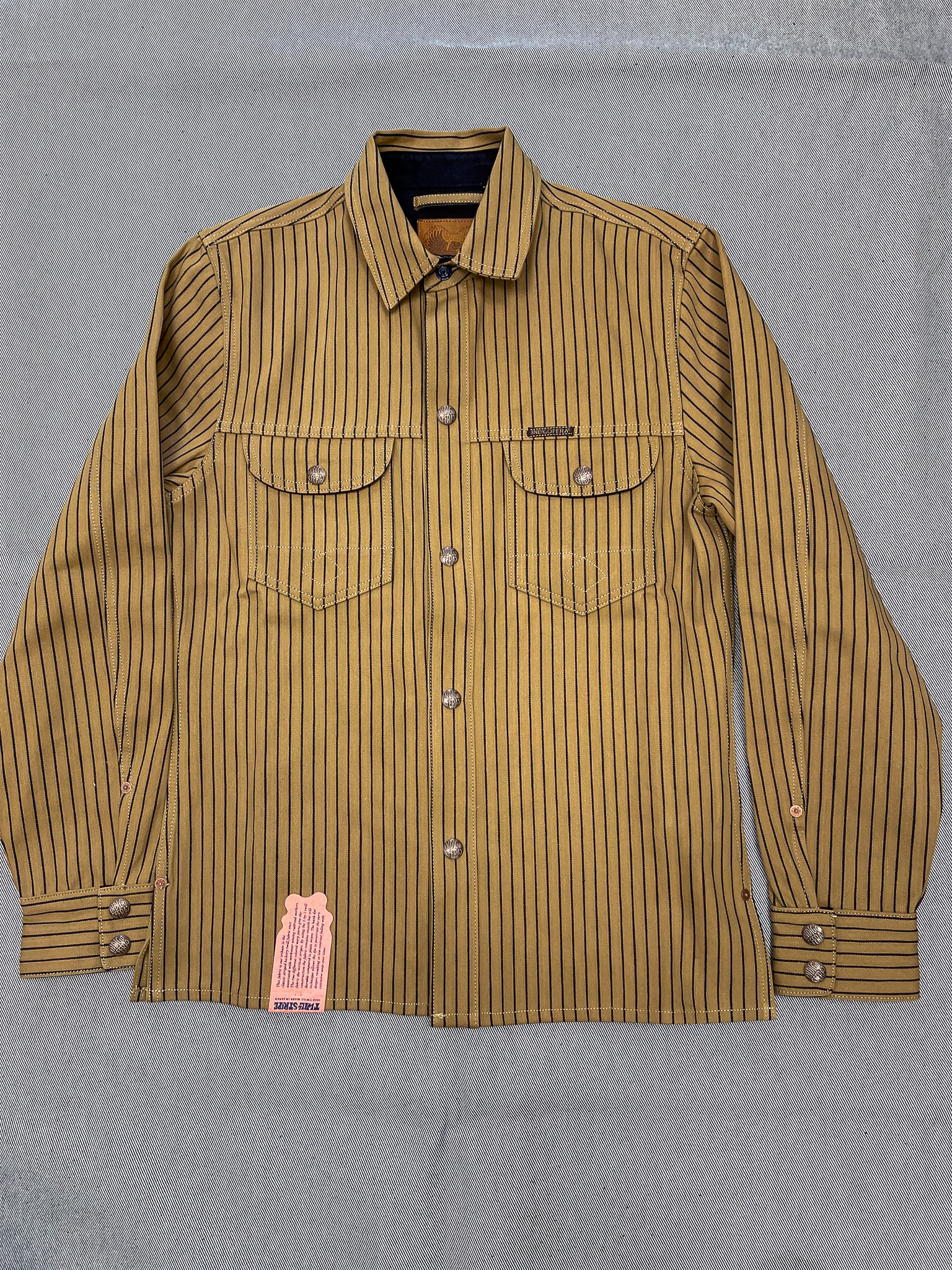 COPELAND ROOT STRIPE Beige/Indigo