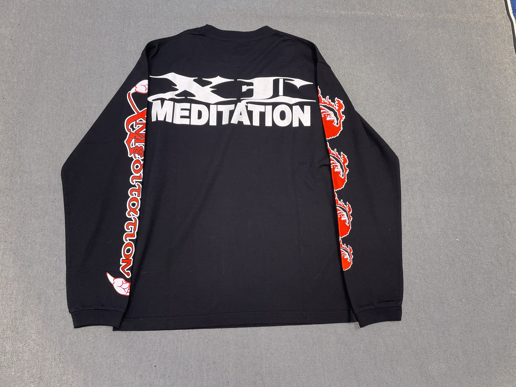 MEDITATION L/S TEE - Black