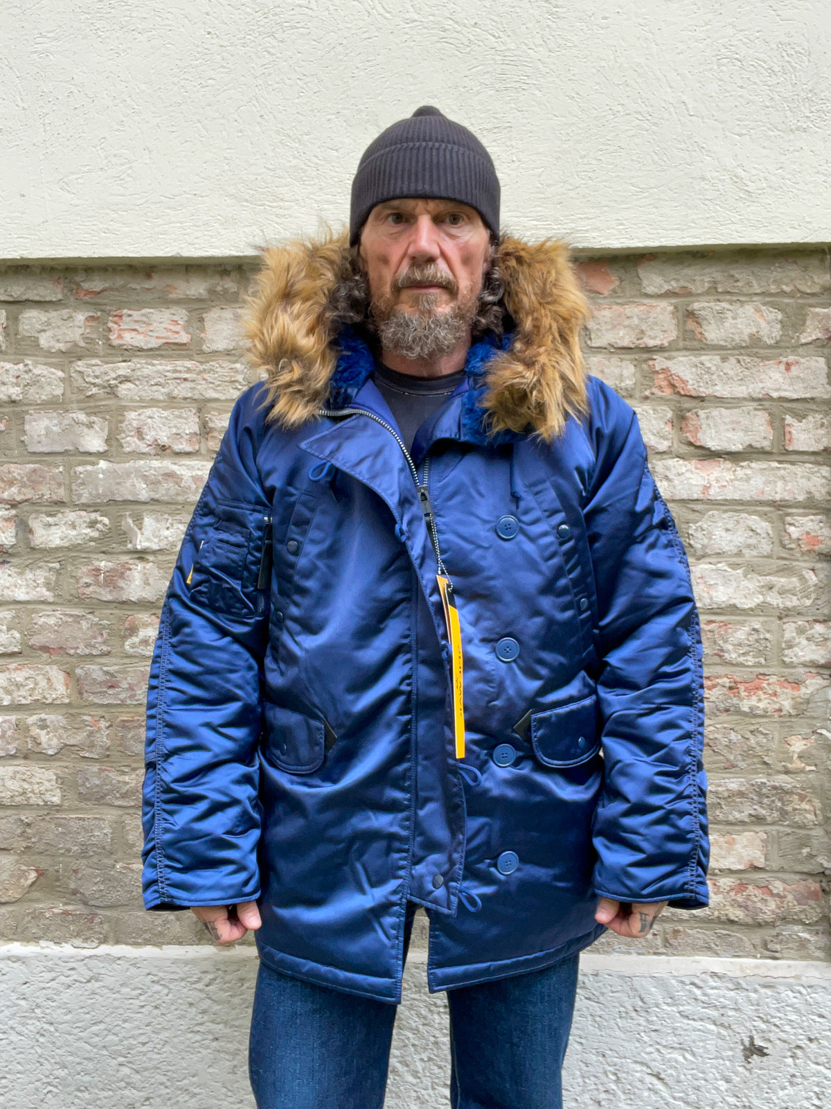 SPIEWAK x EDWIN N-3B Snorkel Parka – Navy