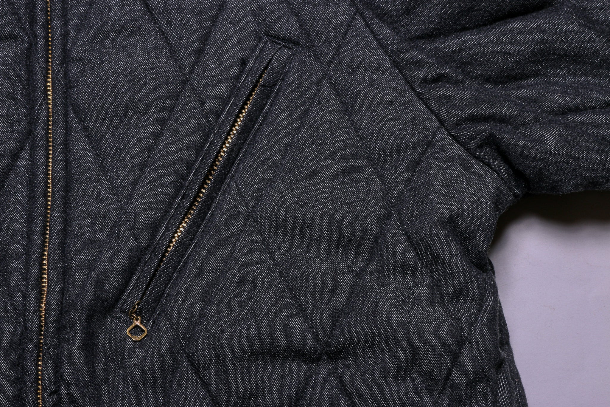 MID VALVES JKT BLK DENIM