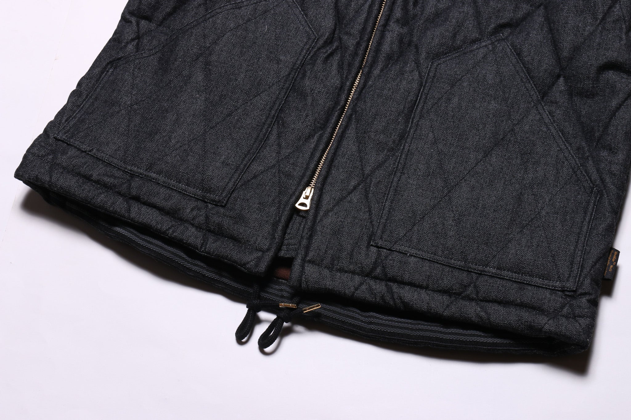 MID VALVES JKT BLK DENIM