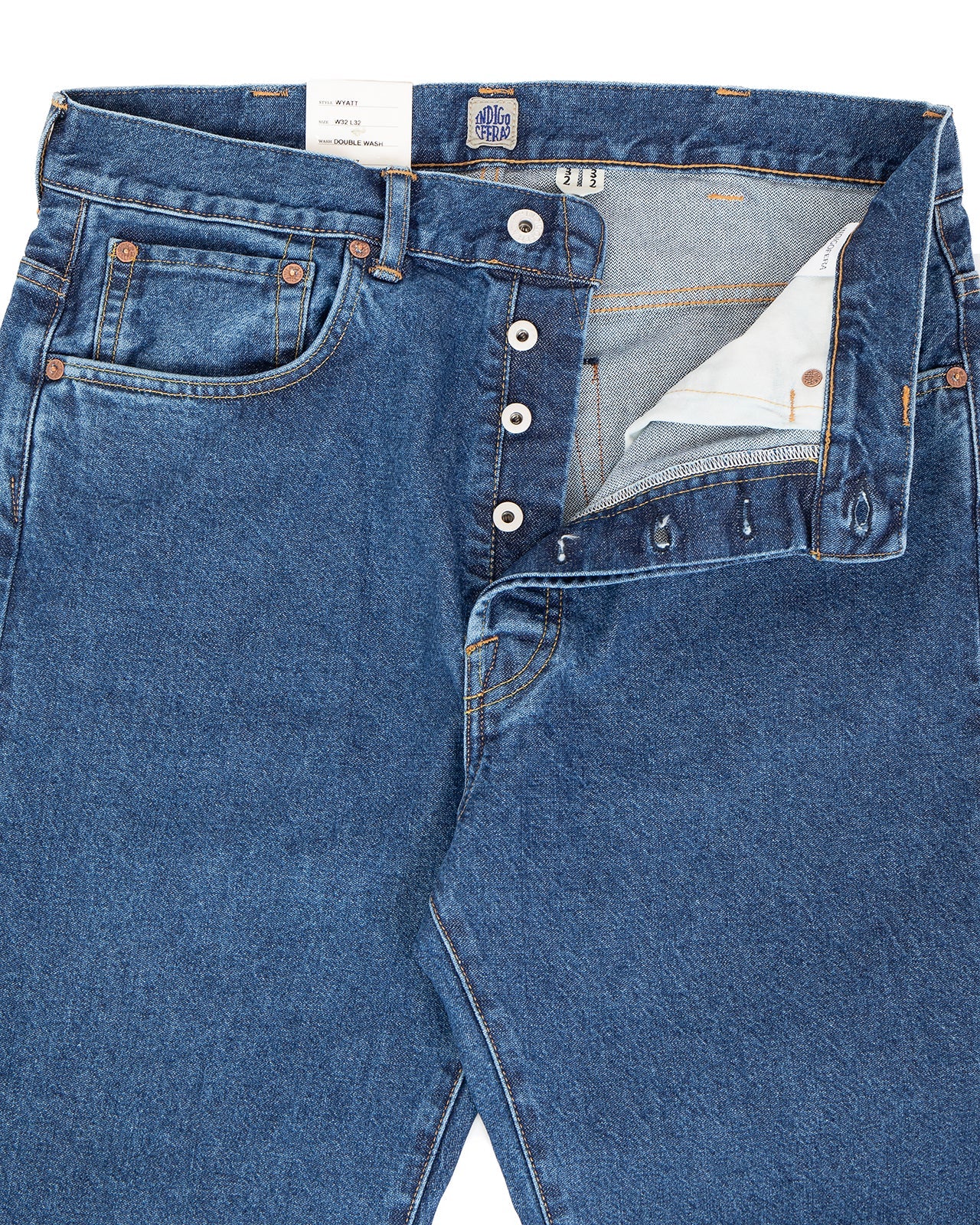WYATT Uneven Broken Twill (Double Wash)