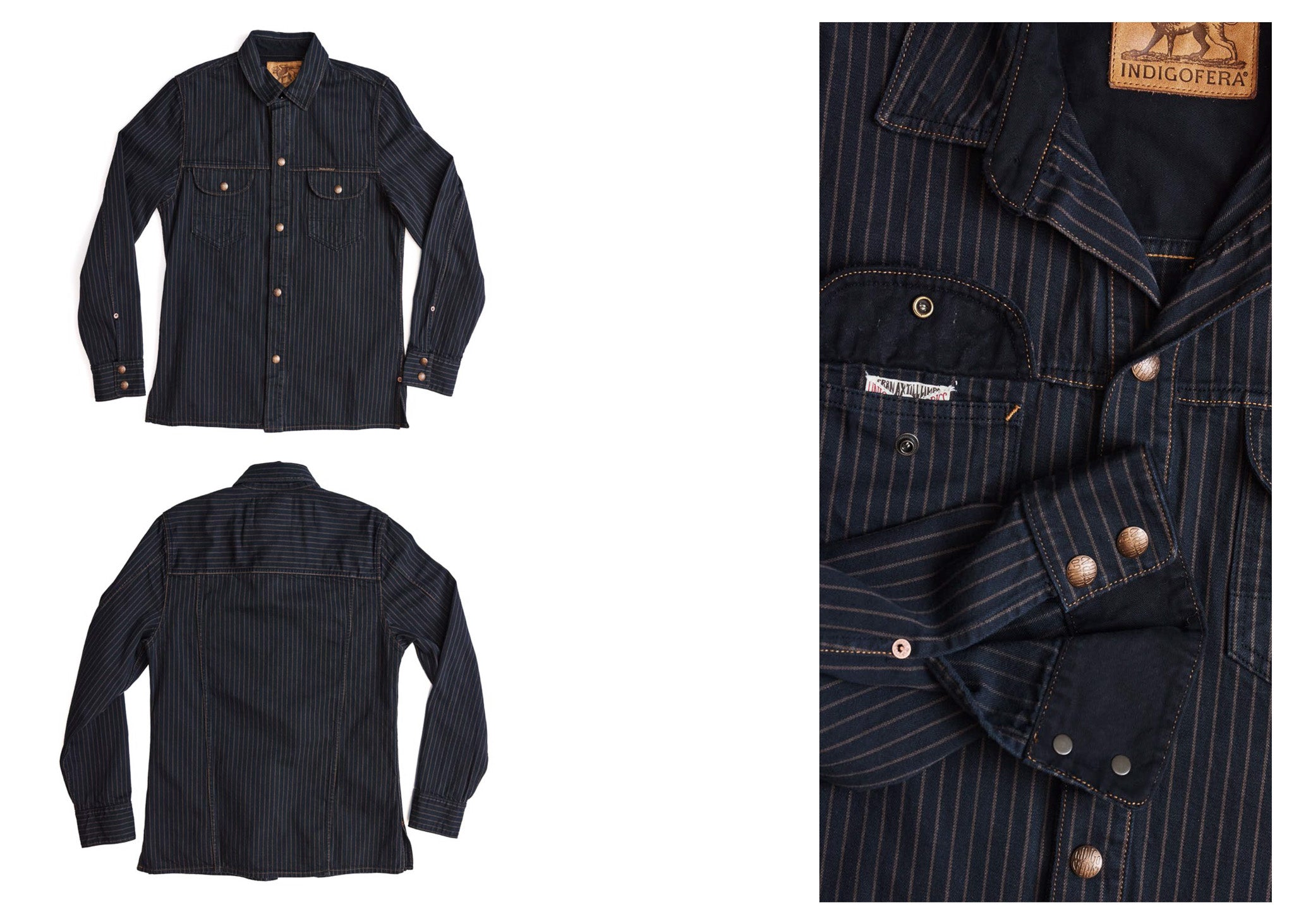 COPELAND SHIRT "Sable Stripe"