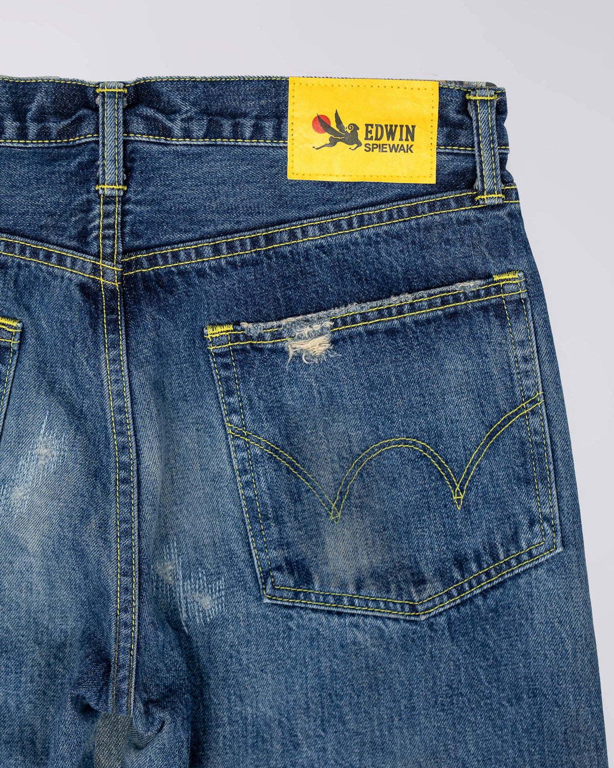SPIEWAK x EDWIN Loose Jeans – Kaihara 13.5 oz Heavy Used